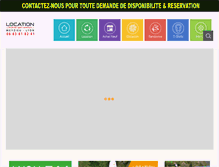 Tablet Screenshot of location-sport-aventure.com